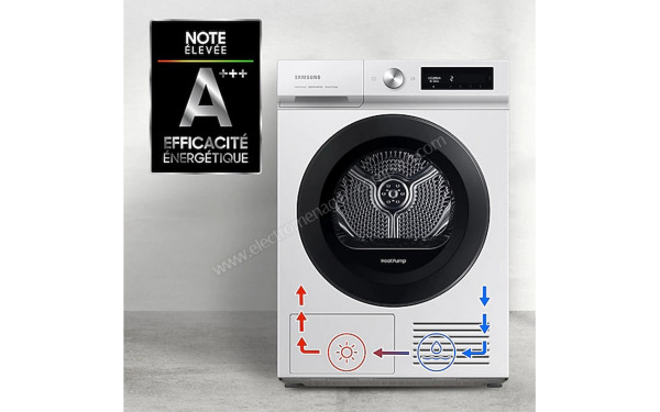 SAMSUNG DV90BB5245AW - Mise en situation