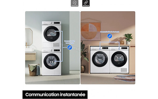 SAMSUNG DV90BB5245AW - Mise en situation