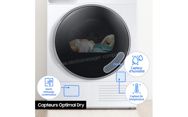 SAMSUNG DV90BB9545GM - Capteurs