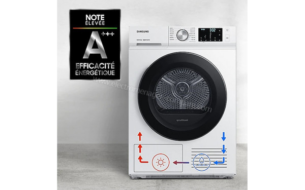 SAMSUNG DV90BBA245AE - Mise en situation