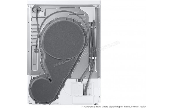 SAMSUNG DV90DG6845HH - Vue de l'arri&egrave;re