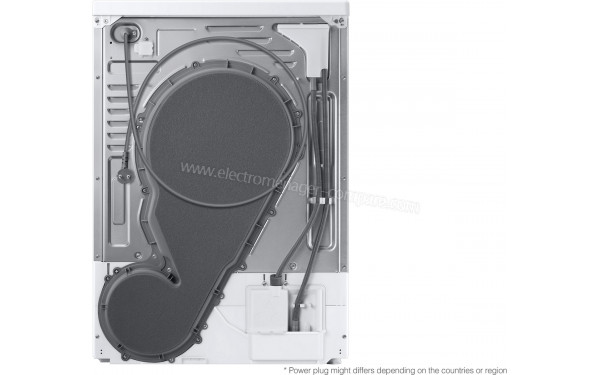 SAMSUNG DV90DG6845LH - Vue de l'arri&egrave;re