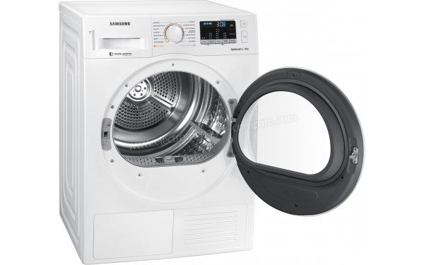 SAMSUNG DV90M52001W - Vue 3/4 gauche