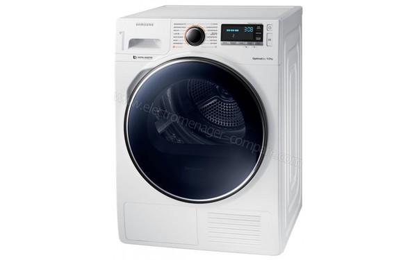 SAMSUNG DV90M8204AW - Vue 3/4 droite