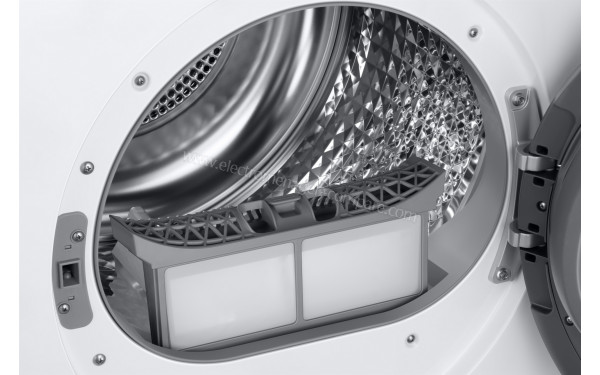 SAMSUNG DV90T5240AW - Zoom sur le filtre