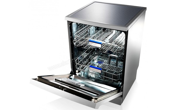 SAMSUNG DW5363PGBWQ - Vue de l'int&eacute;rieur 3/4 droite