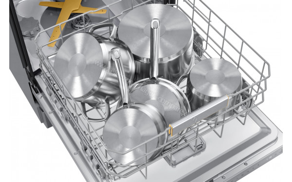 SAMSUNG DW60DG790FSL - Vue du panier inf&eacute;rieur