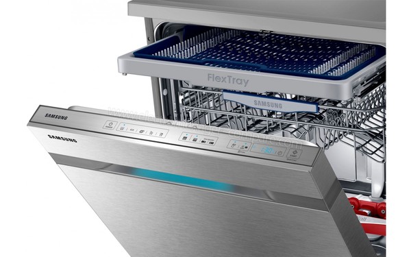 SAMSUNG Water Wall DW60H9950FS - Vue du tiroir sup&eacute;rieur