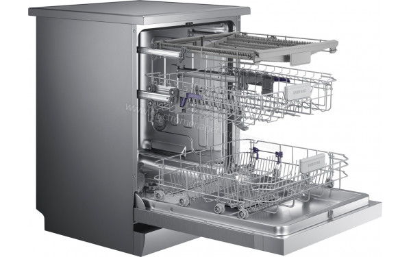 SAMSUNG DW60M6050FS - Vue de l'int&eacute;rieur 3/4 gauche