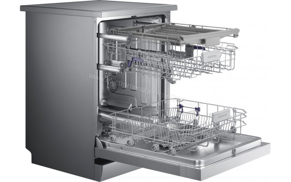 SAMSUNG DW60M6050FS - Vue de l'int&eacute;rieur 3/4 gauche