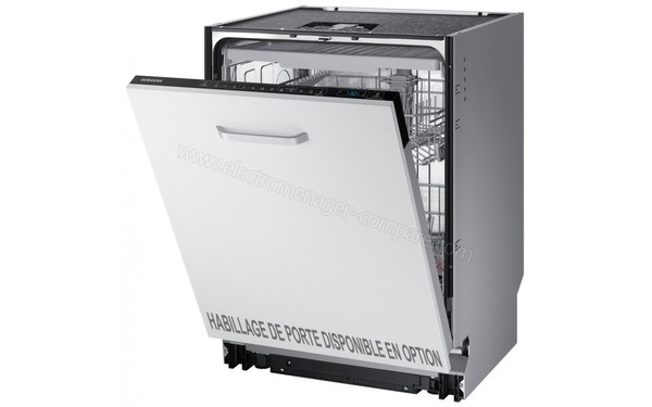 SAMSUNG Water Wall DW60M9550BB - Vue 3/4 droite