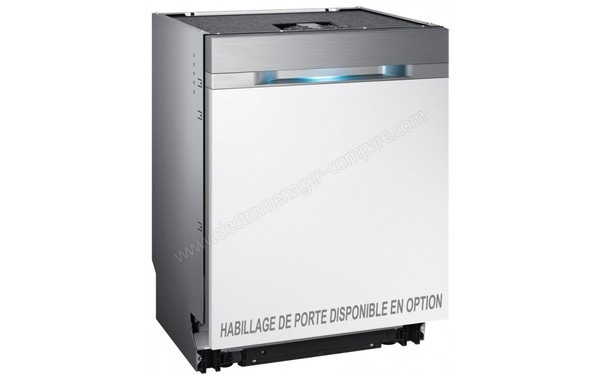 SAMSUNG Water Wall DW60M9550SS - Vue 3/4 gauche