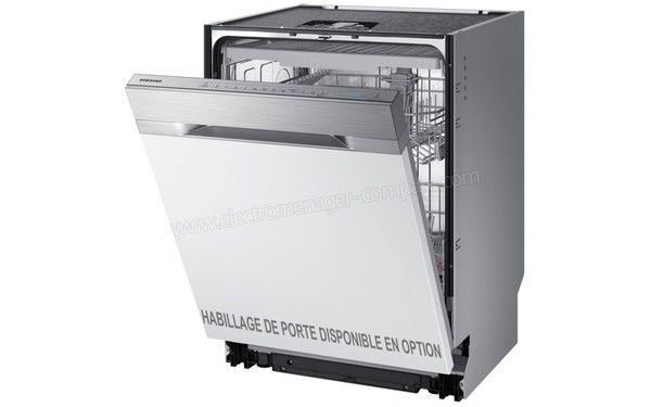 SAMSUNG Water Wall DW60M9550SS - Vue 3/4 droite