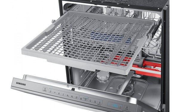 SAMSUNG Water Wall DW60M9550SS - Vue du tiroir sup&eacute;rieur