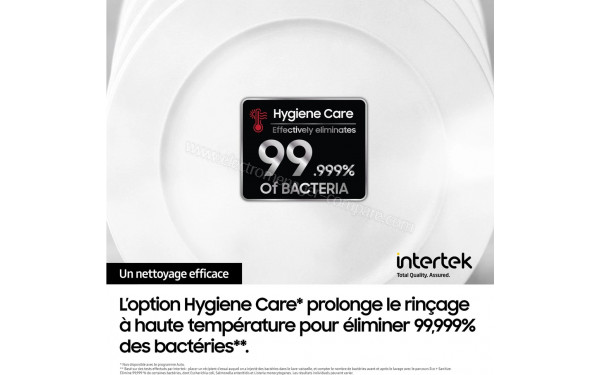 SAMSUNG DW70H73WCB0 - Option Hygiene Care