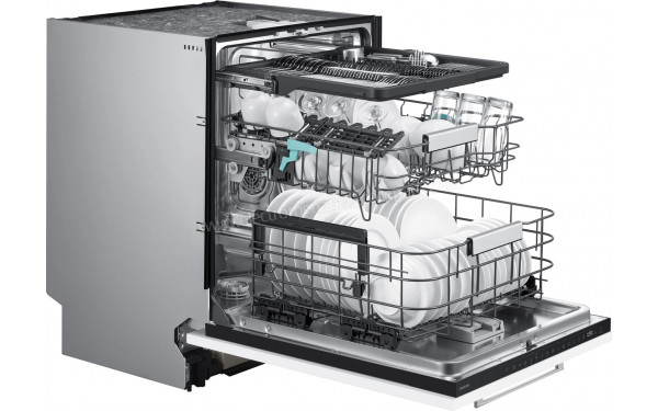 SAMSUNG DW80H73WBB0 - Vue des paniers