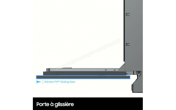 SAMSUNG DW80H73WBI0 - Porte &agrave; glissi&egrave;re