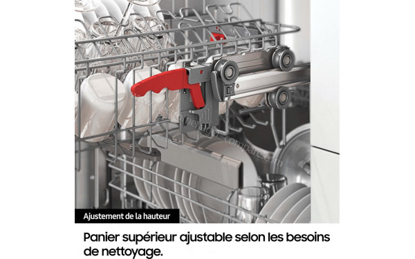 SAMSUNG DW80H73YAFF - Panier sup&eacute;rieur ajustable en hauteur