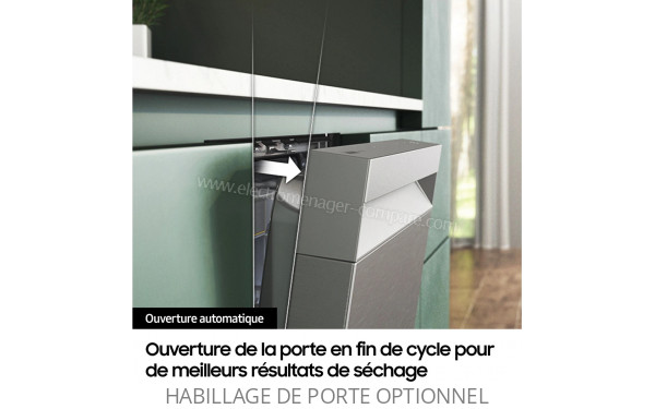 SAMSUNG DW80H77WAI0 - Ouverture automatique de la porte