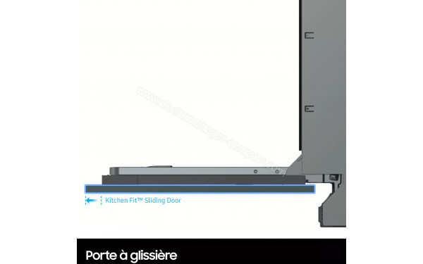 SAMSUNG DW90H79JAI0 - Porte &agrave; glissi&egrave;re
