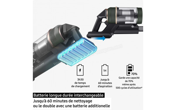 SAMSUNG F-VS20B75B1-M1 - Batterie amovible
