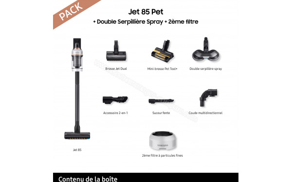 SAMSUNG F-VS20C85TW-V1 - Accessoires
