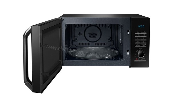 SAMSUNG MC28H5125AK - Vue de face, porte ouverte