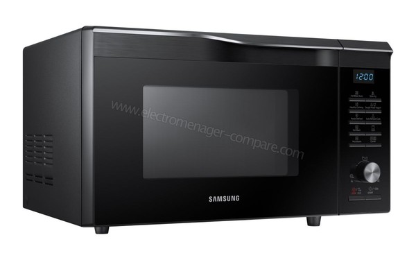 SAMSUNG MC28M6055CK - Vue 3/4 gauche (cr&eacute;dit : Boulanger)