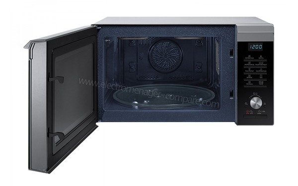 SAMSUNG MC28M6055CS/EC - Vue de face, porte ouverte