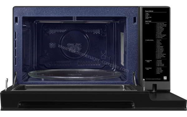 SAMSUNG MC32DG7646CK - Vue de l'int&eacute;rieur