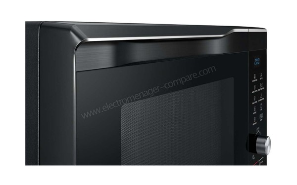 SAMSUNG MC32K7055CK/EN - Vue 3/4 gauche bandeau de commandes