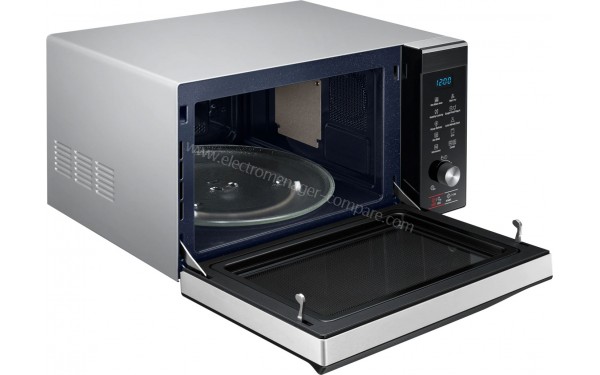 SAMSUNG MC32K7055CT/EC - Vue 3/4 gauche porte ouverte