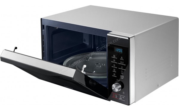 SAMSUNG MC32K7055CT/EC - Vue 3/4 droite porte ouverte