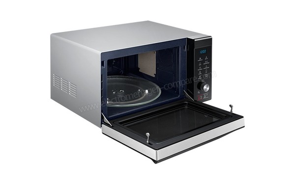 SAMSUNG MC32K7085KT - Vue 3/4 gauche porte ouverte