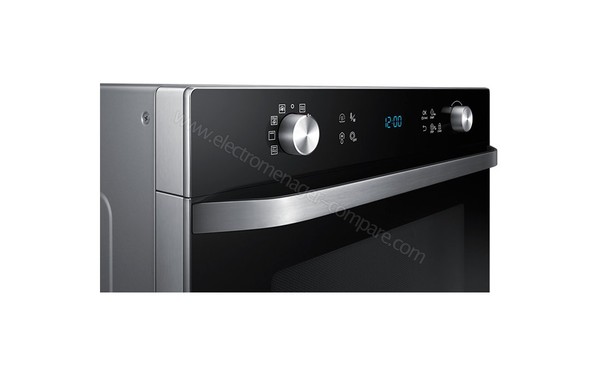 SAMSUNG MC35J8055KT - Vue 3/4 gauche bandeau de commandes