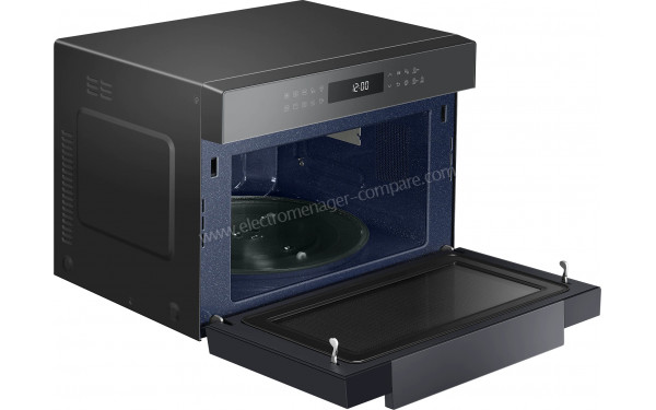 SAMSUNG MC35R8058CC/EC - Vue 3/4 gauche porte ouverte