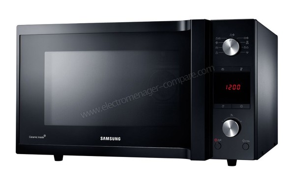 SAMSUNG MC455TERCBB - Vue 3/4 droite (cr&eacute;dit : Boulanger)