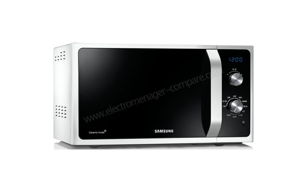 SAMSUNG MG23F301EAW - Vue 3/4 gauche