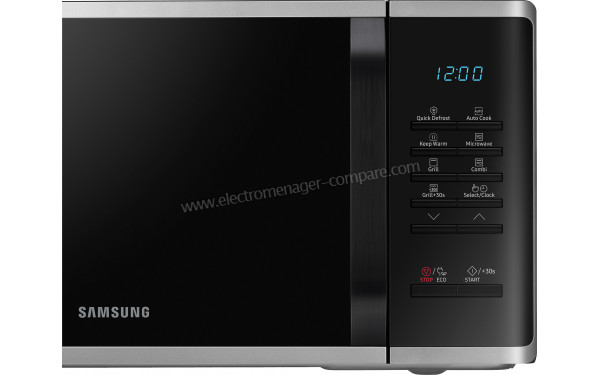 SAMSUNG MG23K3513AS/ET - Panneau de commandes
