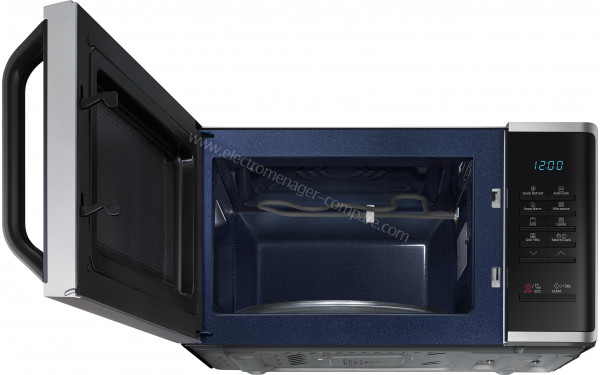 SAMSUNG MG23K3513AS/ET - Vue de l'int&eacute;rieur en contre-plong&eacute;e