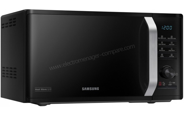 SAMSUNG MG23K3575AK - Vue 3/4 gauche(cr&eacute;dit : Darty)