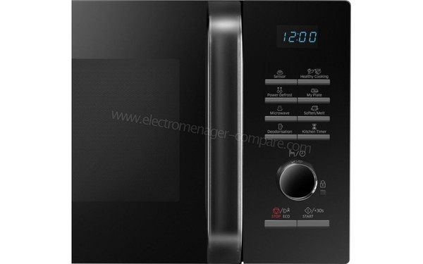 SAMSUNG MS23H3125FK - Panneau de commandes (cr&eacute;dit : Boulanger)