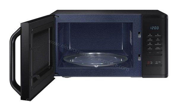 SAMSUNG MS23K3513AK - Vue de l'int&eacute;rieur (cr&eacute;dit : Boulanger)