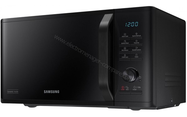 SAMSUNG MS23K3515AK - Vue 3/4 droite