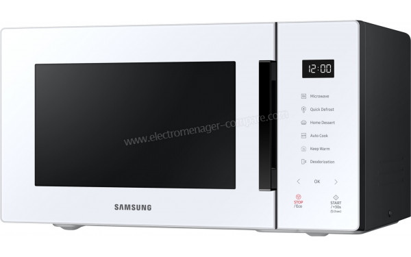 SAMSUNG MS23T5018AW - Vue 3/4 droite