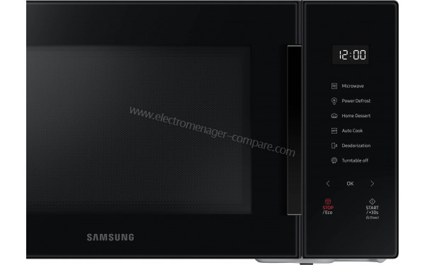 SAMSUNG MS30T5018AK - Panneau de commandes