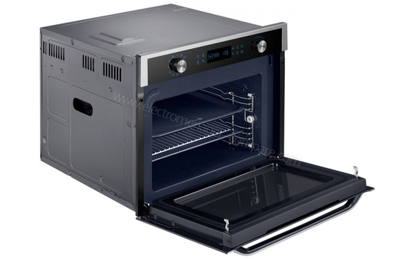 SAMSUNG NQ50J5530BS/EO - Vue 3/4 gauche porte ouverte