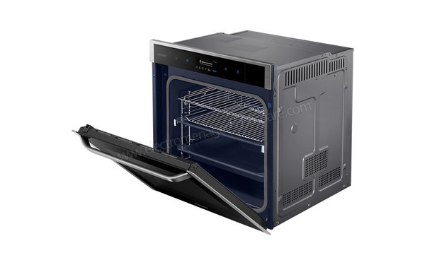 SAMSUNG NV73J9770RS/EG - Vue 3/4 droite porte ouverte