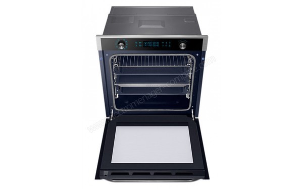 SAMSUNG NV75J7570RS - Vue du dessus, porte ouverte