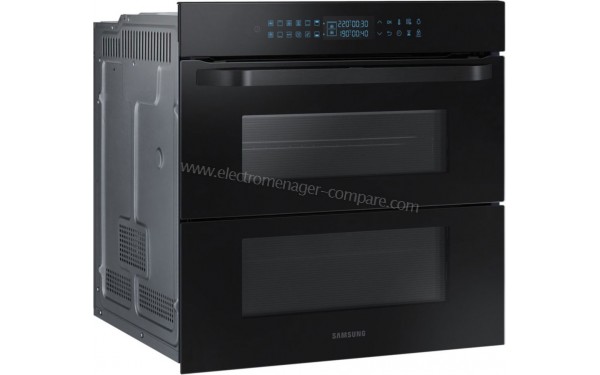 SAMSUNG NV75R7676RB - Vue 3/4 gauche (cr&eacute;dit : Boulanger)